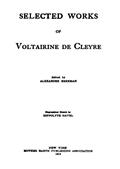 Selected Works of Voltairine de Cleyre