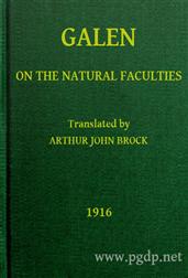 On the Natural Faculties