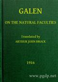 On the Natural Faculties