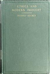 Ethics and Modern ThoughtA Theory of Their Relations