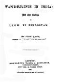 Wanderings in IndiaAnd Other Sketches of Life in Hindostan