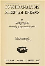 PsychoanalysisSleep and Dreams