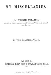 My Miscellanies, Vol. 2 (of 2)
