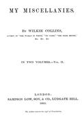 My Miscellanies, Vol. 2 (of 2)