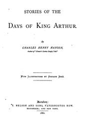 Stories of the Days of King Arthur