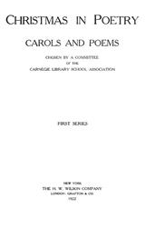 Christmas in Poetry / Carols and Poems