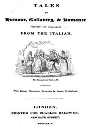 Tales Of Humour, Gallantry and RomanceSelected and Translated from the Italian
