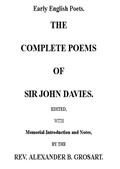 The Complete Poems of Sir John Davies. Volume 2 of 2.
