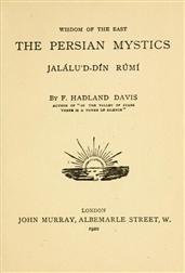 Jalalu'd-din RumiThe Persian Mystics