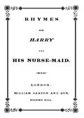 Rhymes for Harry and His Nurse-Maid