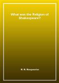 What was the Religion of Shakespeare?