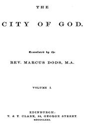 The City of God, Volume I