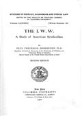 The I.W.W. / A Study of American Syndicalism