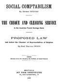 Social Comptabilism, Cheque and Clearing Service&Proposed Law