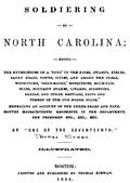 Soldiering in North Carolina