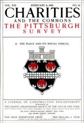 Charities and the Commons: The Pittsburgh Survey, Part II: The Place