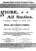 Niobe, All SmilesA Farcical Comedy in Three Acts