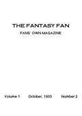 The Fantasy Fan, October 1933 / The Fan`s Own Magazine