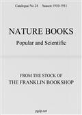 Nature Books Popular and Scientific from The Franklin Bookshop, 1910Catalogue 24, 1910-11 Season