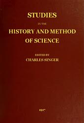 Studies in the History and Method of Science