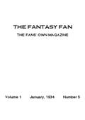 The Fantasy Fan January 1934 / The Fans` Own Magazine