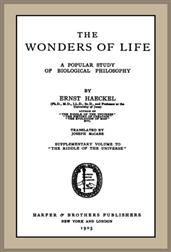The Wonders of Life / A Popular Study of Biological Philosophy