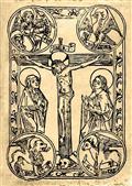 The Legendary History of the Cross / A Series of Sixty-four Woodcuts from a Dutch Book Published / by Veldener, A.D. 1483
