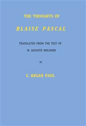 The Thoughts of Blaise Pascal
