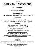 The Guinea Voyage / A Poem in three books, to which are added Observations on / a Voyage to the Coast of Africa