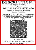 Descrittione del regno di Scotia