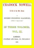 Cradock Nowell, Vol. 3 (of 3) / A Tale of the New Forest.