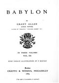 Babylon, Volume 3