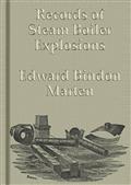 Records of Steam Boiler Explosions