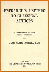 Petrarch`s Letters to Classical Authors