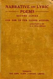 Narrative and Lyric Poems (Second Series) for Use in the Lower School