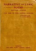 Narrative and Lyric Poems (Second Series) for Use in the Lower School