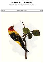 Birds and Nature, Vol. VIII, No. 4, November 1900 / Illustrated by Color Photography