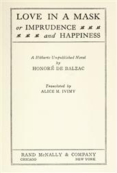 Love in a Mask / Or Imprudence and Happiness