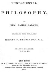 Fundamental Philosophy, Vol. 2 (of 2)