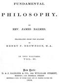 Fundamental Philosophy, Vol. 2 (of 2)