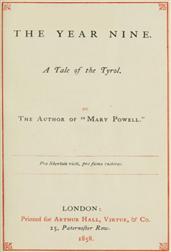 The Year Nine / A Tale of the Tyrol