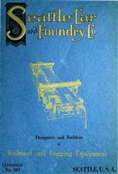 Seattle Car&Foundry Company, Catalogue No. 3, December, 1913