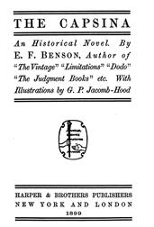 The Capsina / An Historical Novel