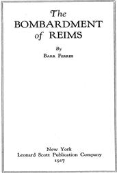 The Bombardment of Reims