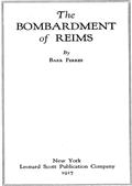 The Bombardment of Reims