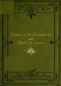 Carols of Cockayne / The Third Edition, 1874