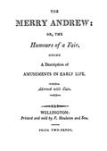 The Merry Andrew / or, The Humours of a Fair.