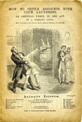 How to Settle Accounts with your Laundress / An Original Farce, in One Act
