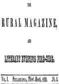 The Rural Magazine, and Literary Evening Fire-Side, Vol. 1 No. 3 (1820)