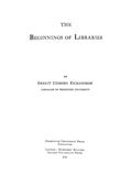 The Beginnings of Libraries